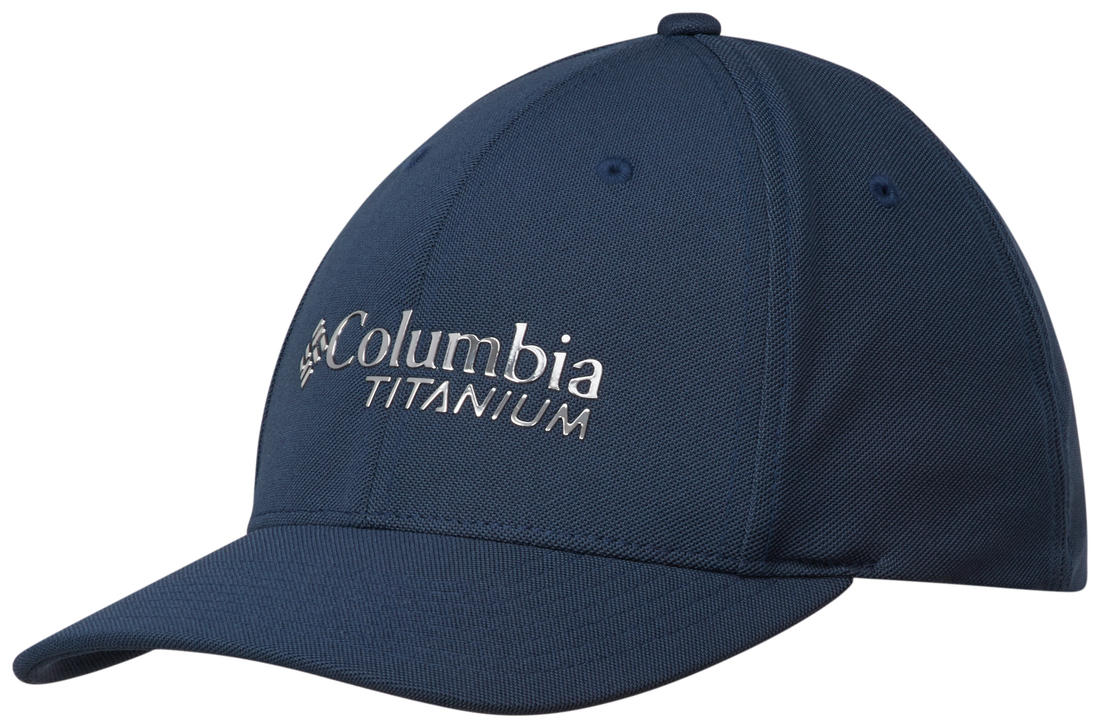 Columbia Unisex Blue Titanium Ball Cap (Sun Protection)