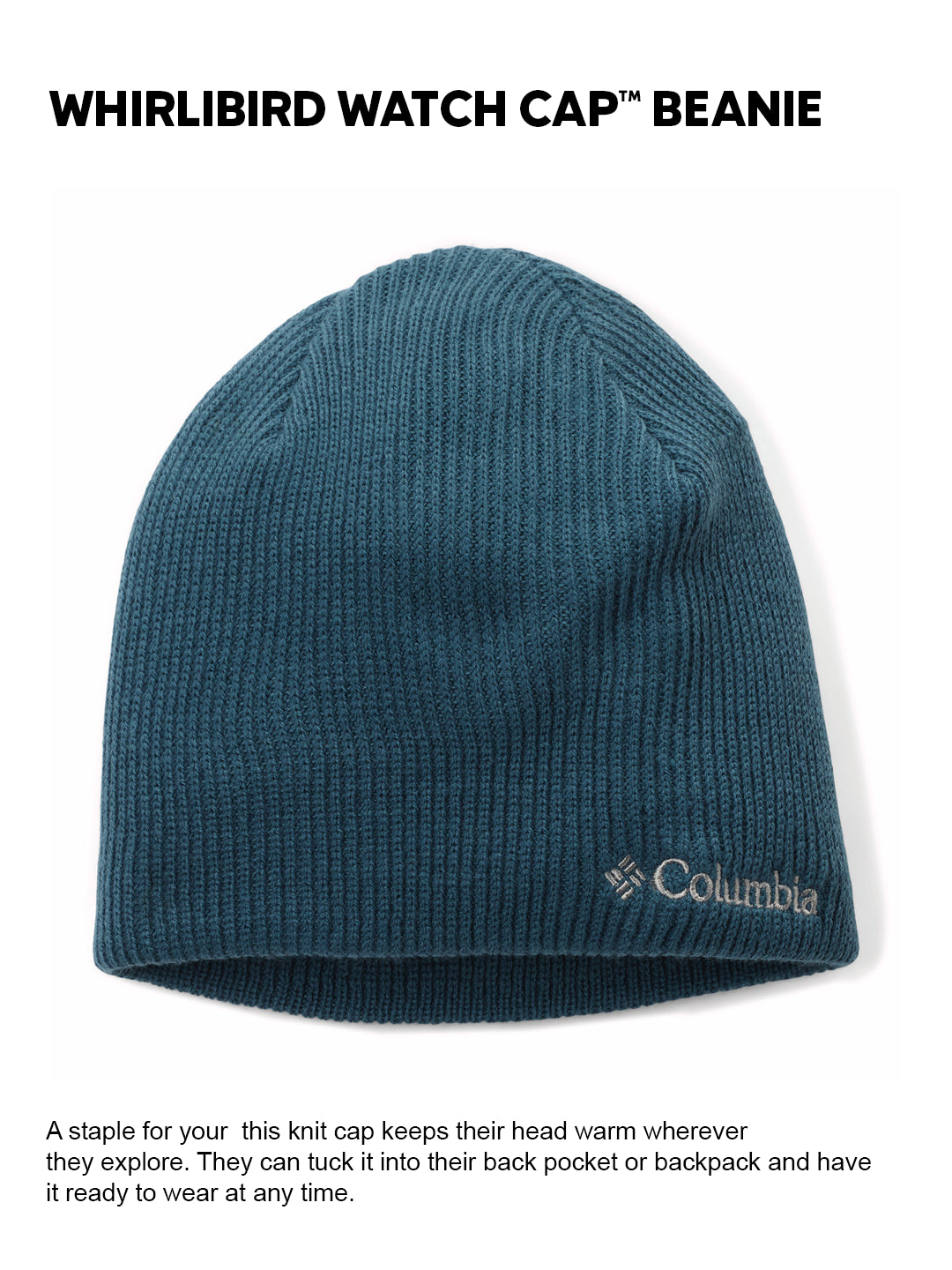 Columbia Unisex Blue Whirlibird Watch Cap Beanie