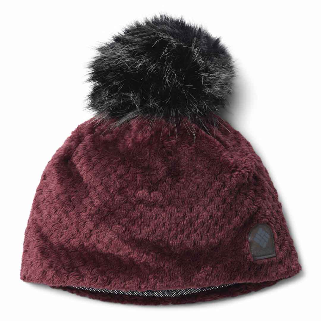 Columbia Unisex Maroon Omni-Heat Reflective Fire Side Hat Beanie