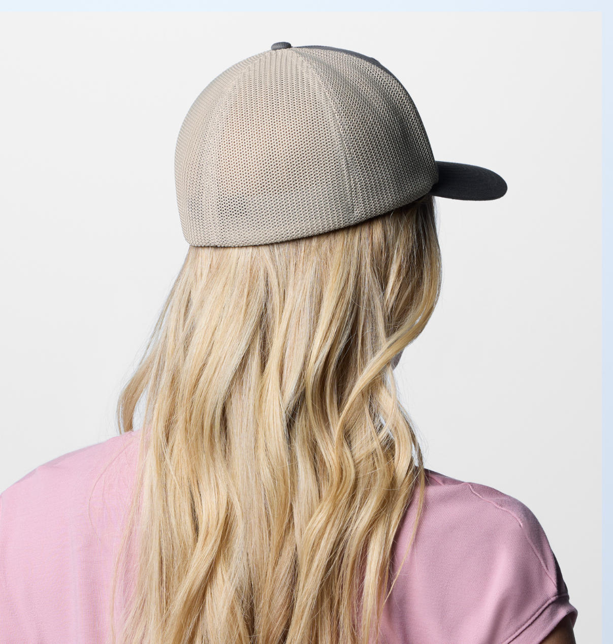 Columbia Unisex Grey Mesh Ball Cap