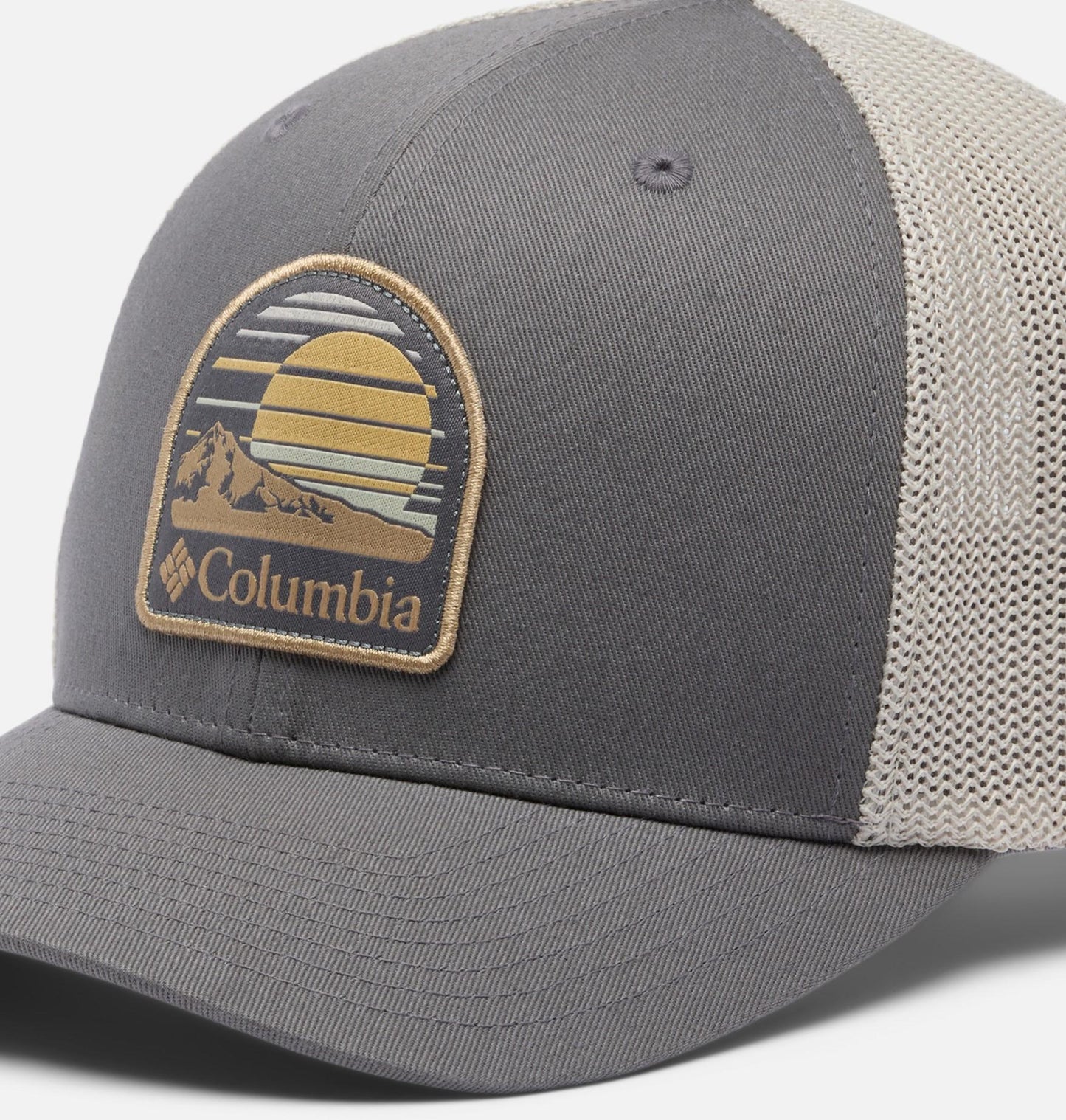 Columbia Unisex Grey Mesh Ball Cap