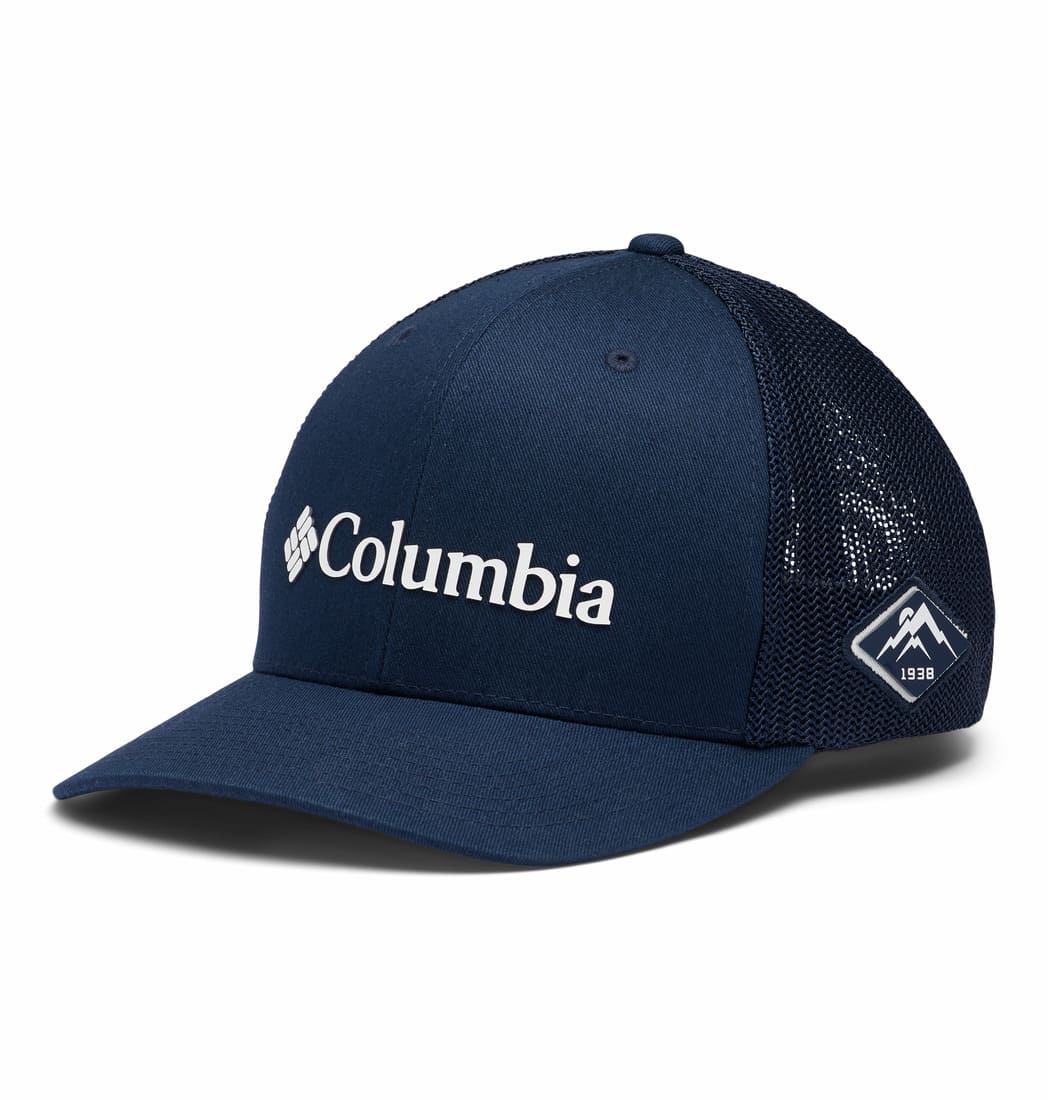 Columbia Unisex Blue Columbia Mesh Ballcap