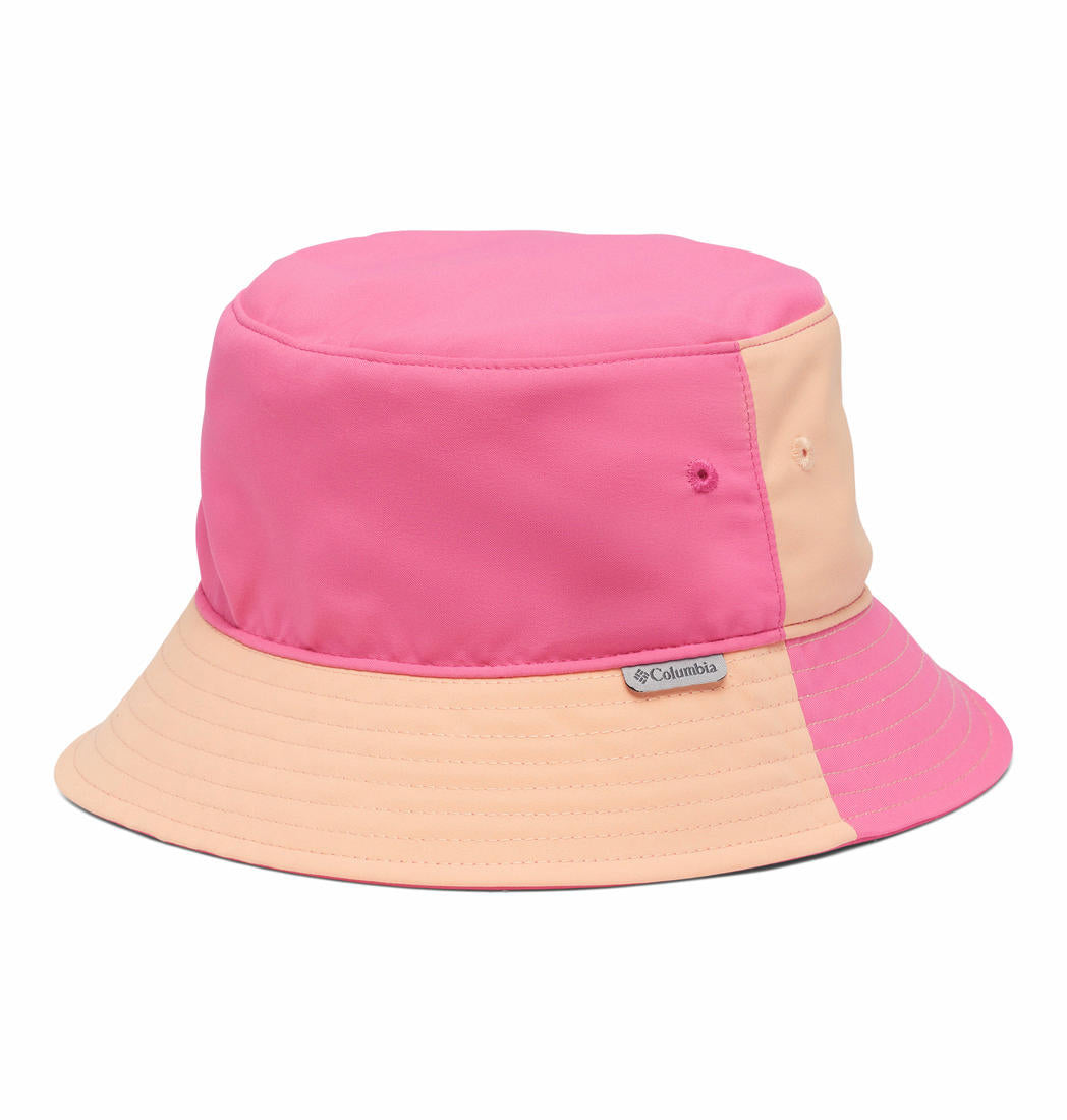Columbia Kids Unisex Pink Columbia Youth Bucket Hat (Sun Protection)