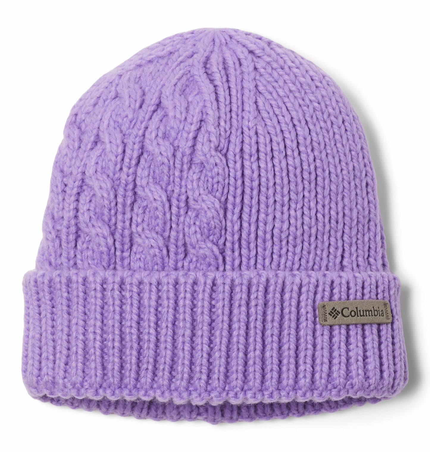 Columbia Kids Unisex Purple Youth Agate Pass Cable Knit Beanie
