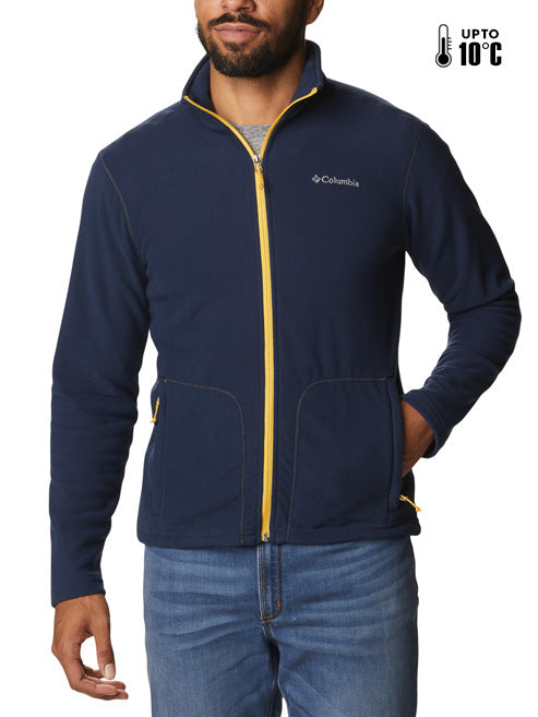 Columbia Men Blue Fast Trek Light Full Zip Fleece