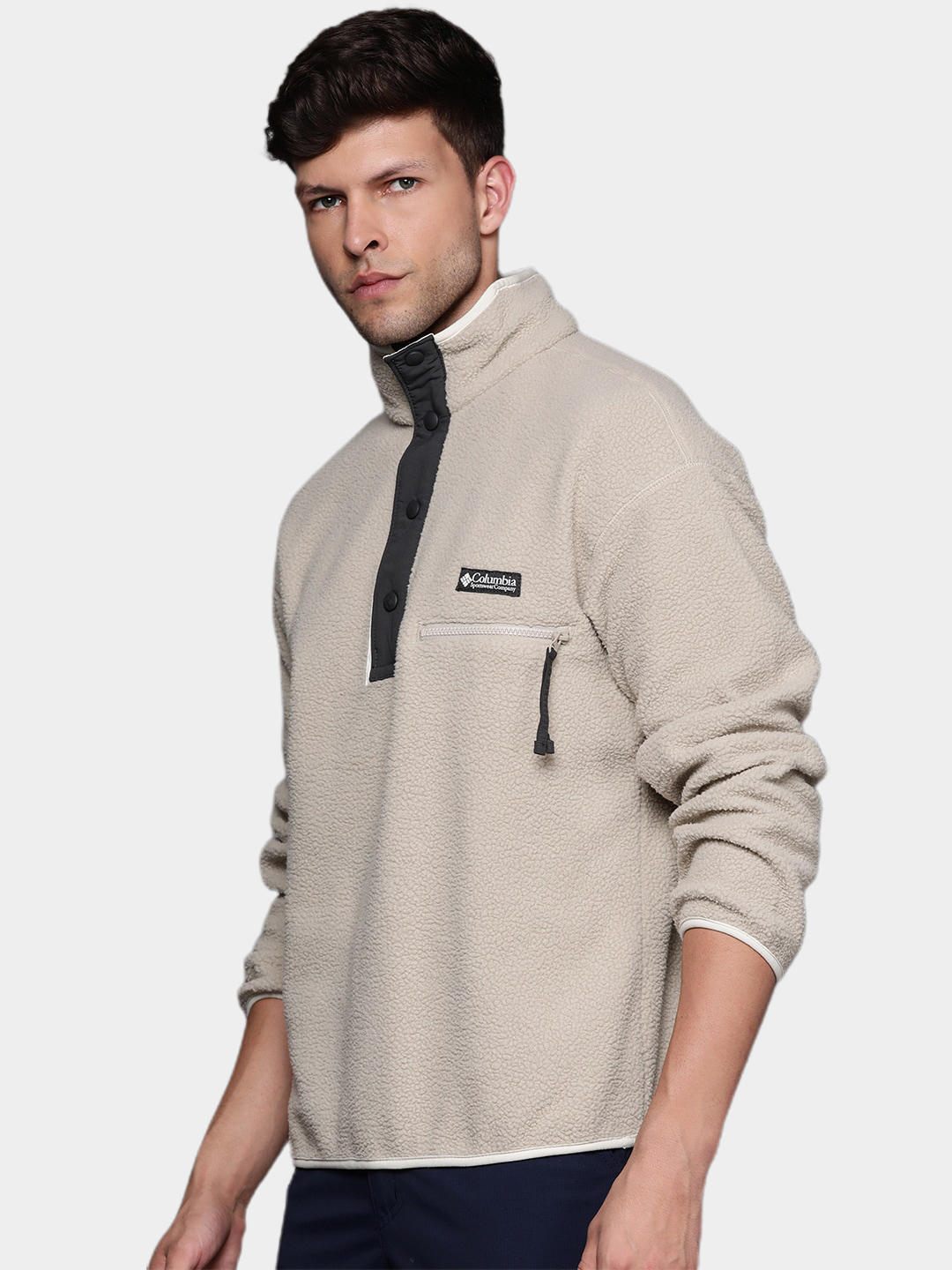Columbia Men Brown Helvetia Half Snap Fleece