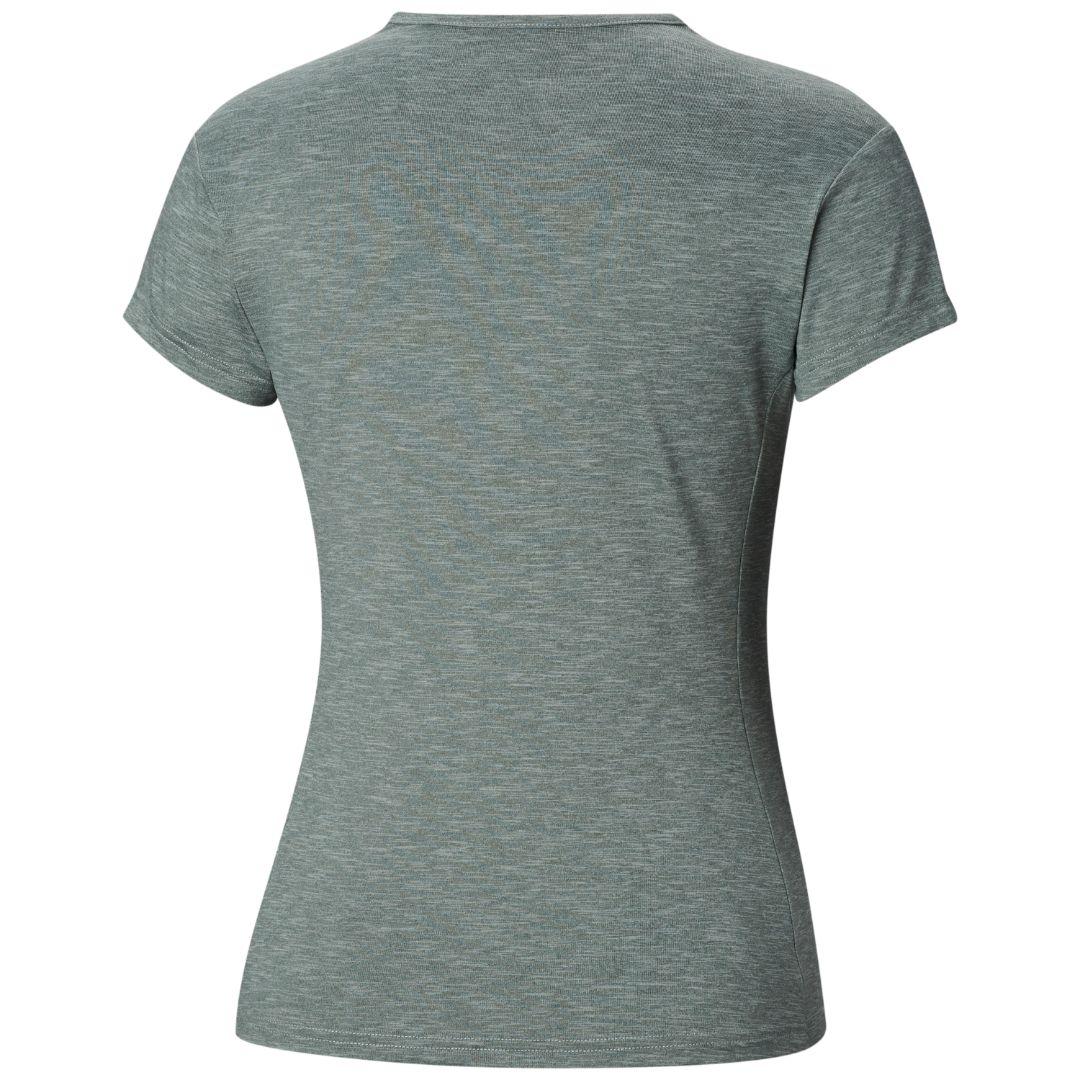 Columbia Women Green Firwood Camp Tee (Sun Protection)