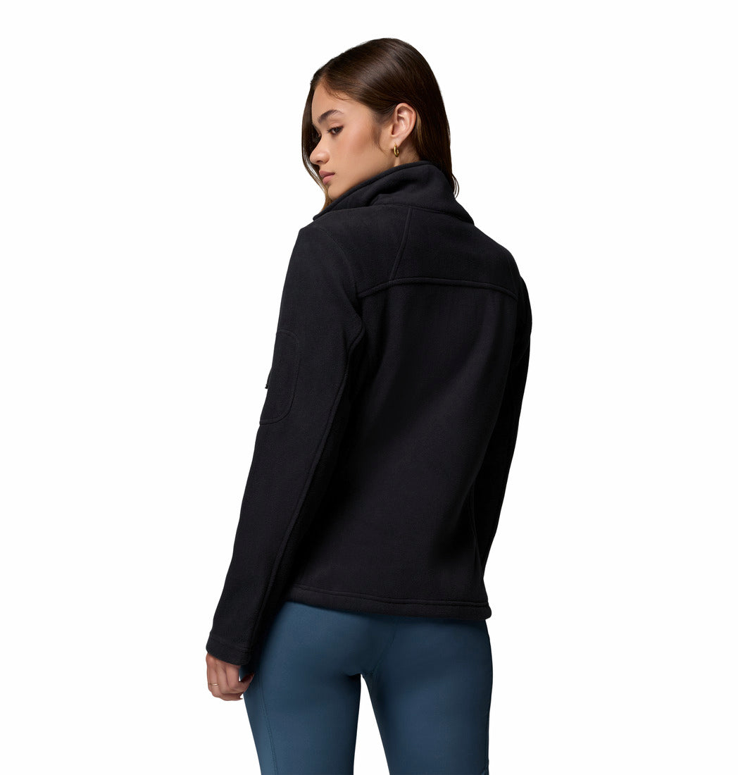 Columbia Women Black Fast Trek II Jacket (Plus Size)