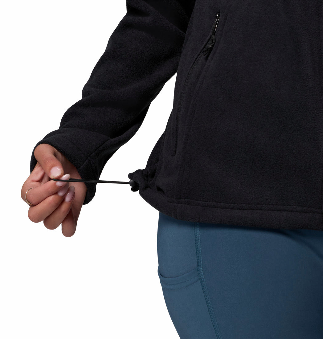 Columbia Women Black Fast Trek II Jacket (Plus Size)