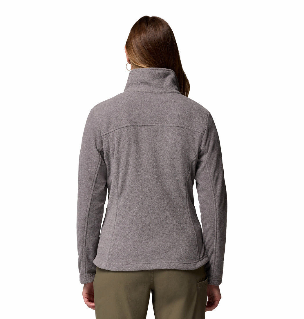 Columbia Women Grey Fast Trek II Jacket (Plus Size)