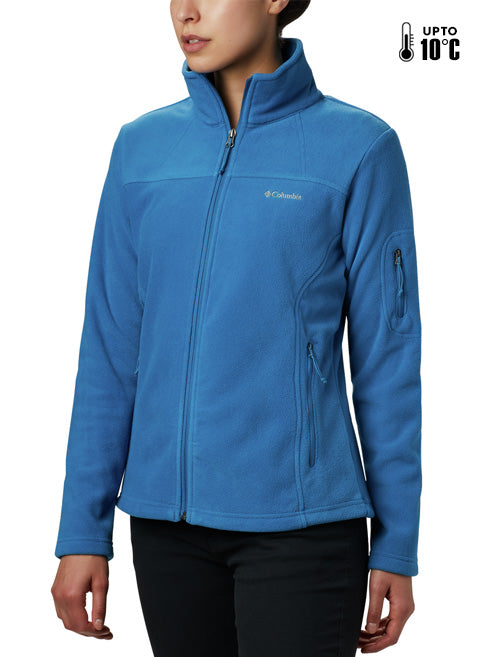 Columbia Women Blue Fast Trek II Jacket