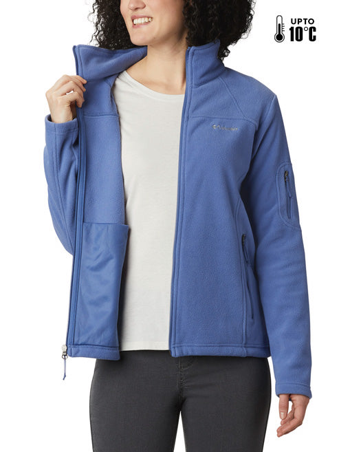 Columbia Women Blue Fast Trek II Jacket