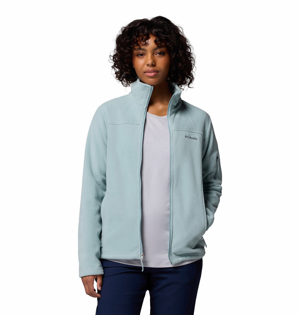 Columbia Women Blue Fast Trek II Jacket (Plus Size)