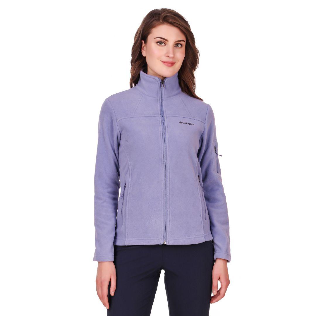 Columbia Women Purple Fast Trek II Jacket