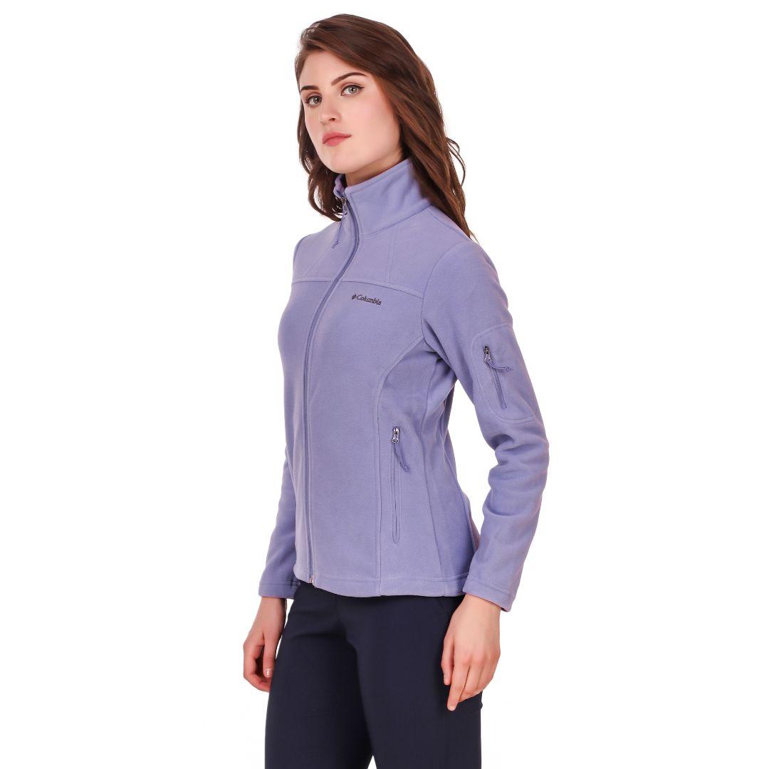 Columbia Women Purple Fast Trek II Jacket