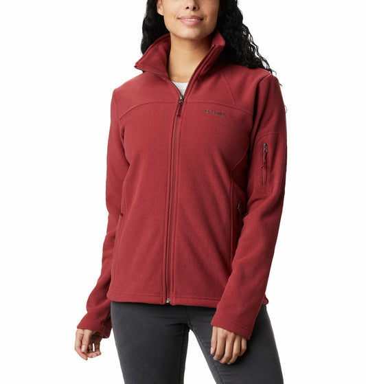 Columbia Women Red Fast Trek II Jacket