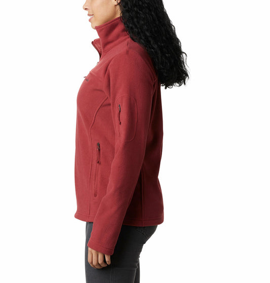 Columbia Women Red Fast Trek II Jacket