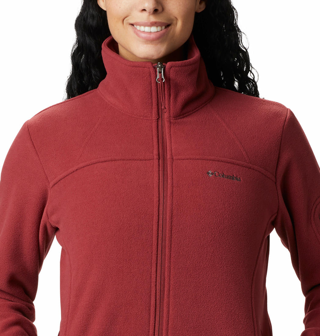 Columbia Women Red Fast Trek II Jacket