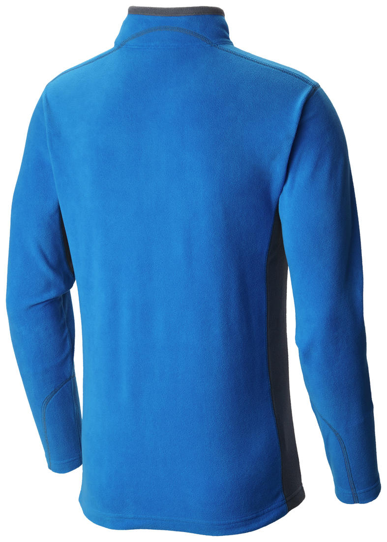 Columbia Men Navy Blue UPF 50 Klamath Range II Fleece Jacket