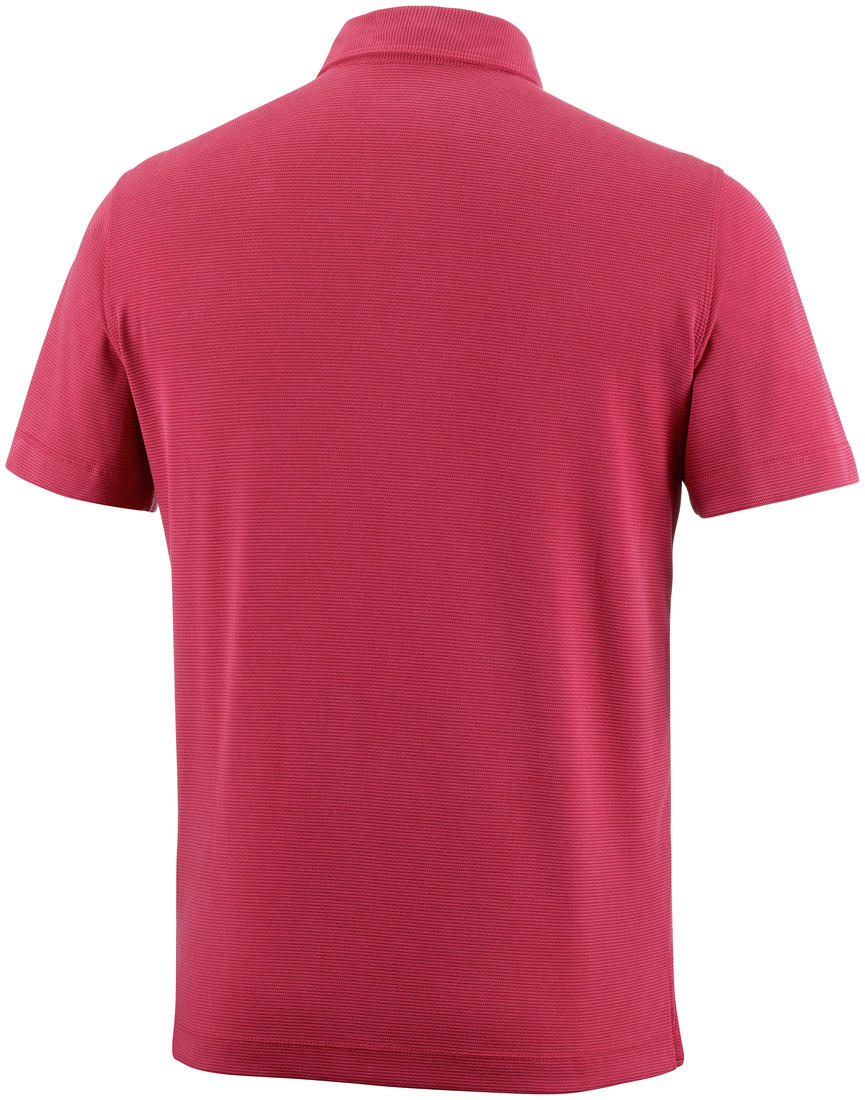 Columbia Men Red Sun Ridge Polo (Sun Protection)