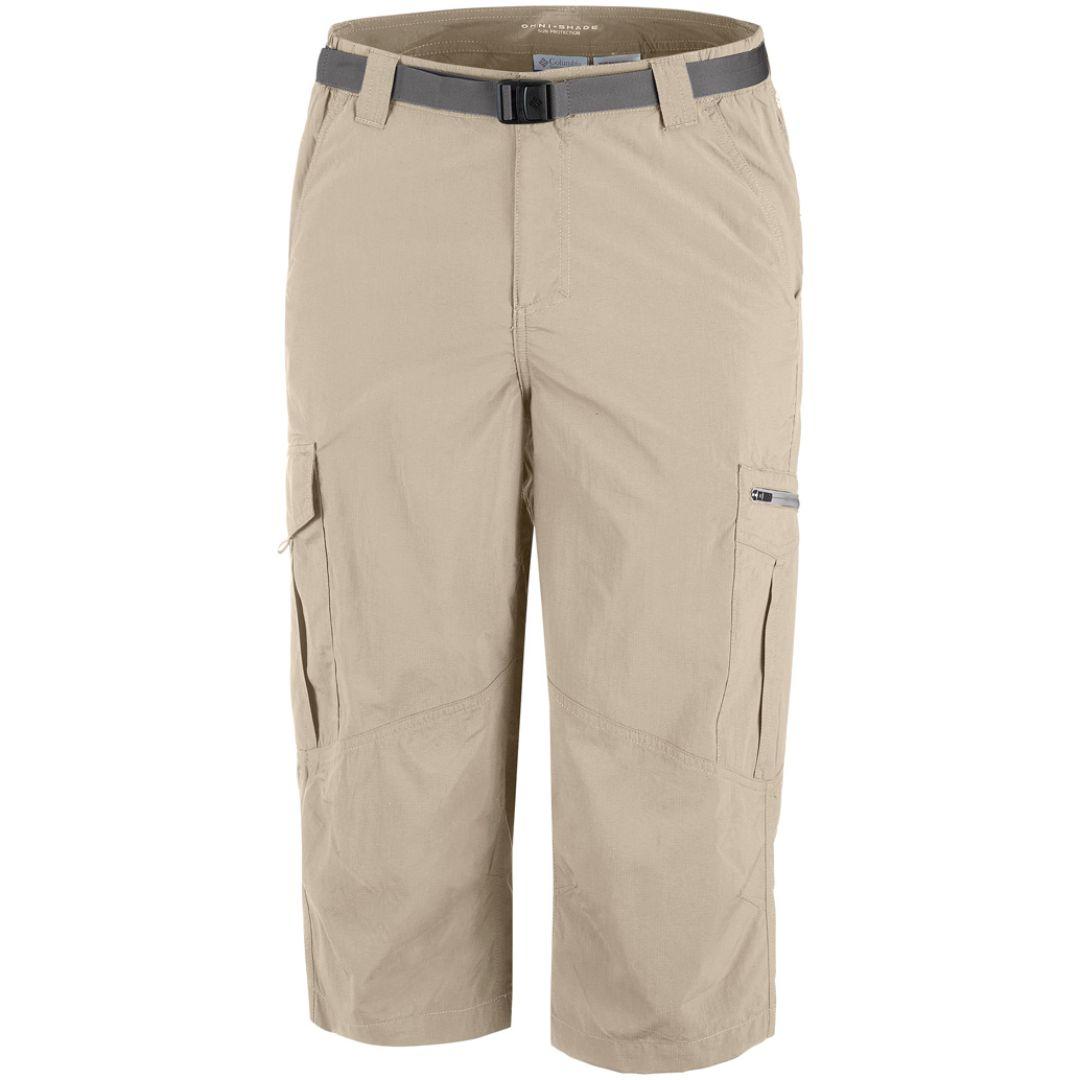 Columbia Men Beige Silver Ridge Capri (Sun Protection)