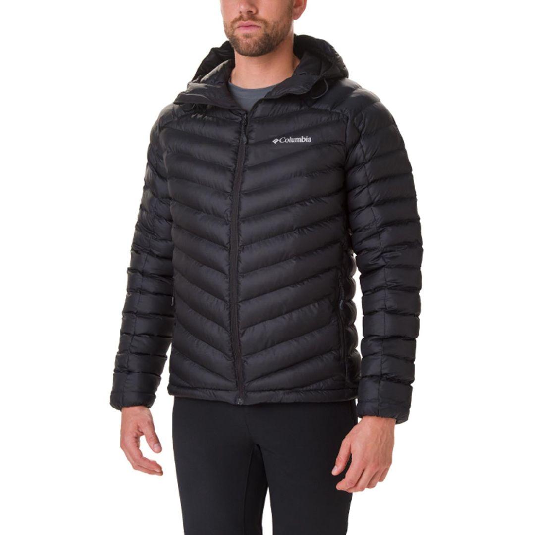 Columbia Men Black Horizon Explorer Hooded Jacket