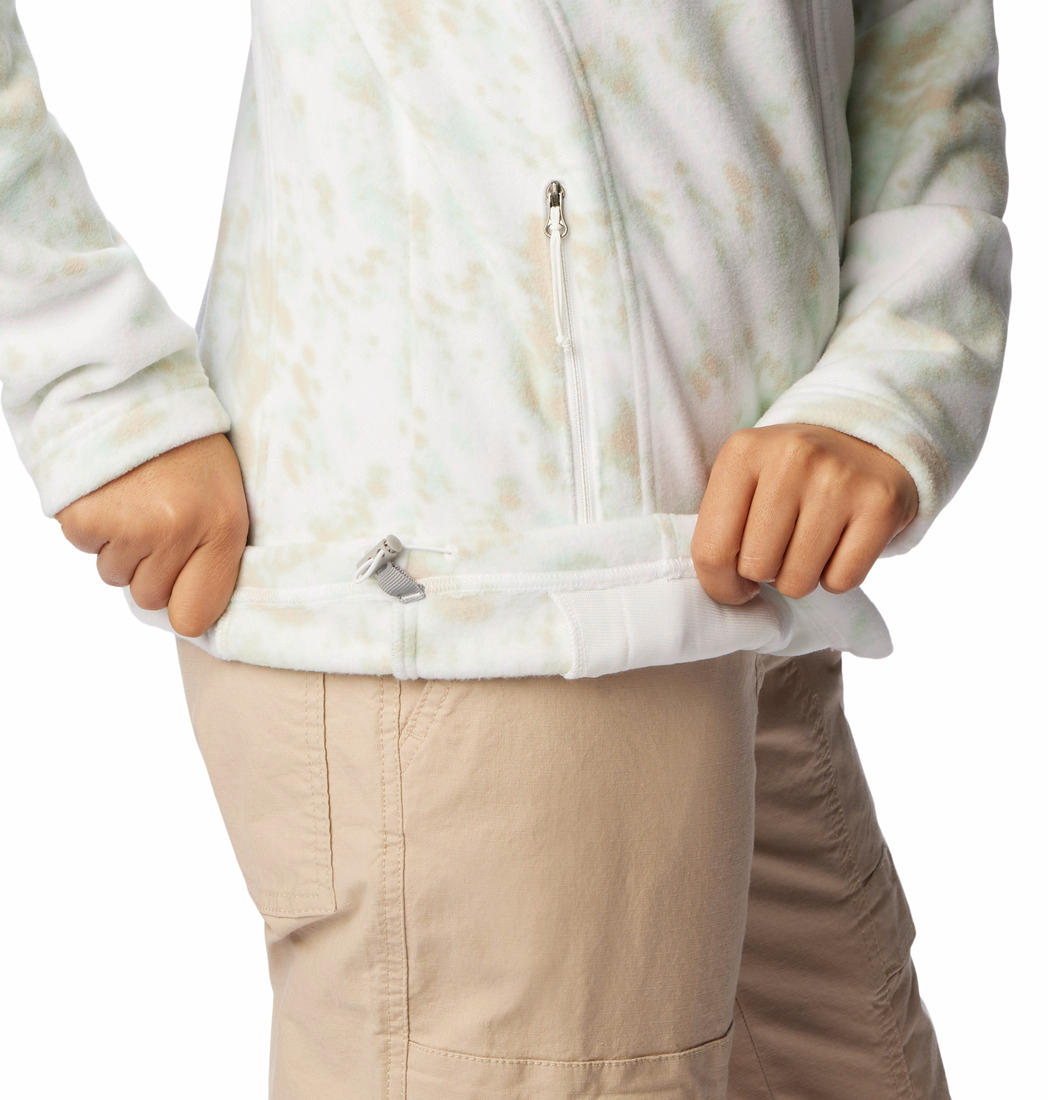 Columbia Women Multi Fast Trek Printed Fleece Jacket