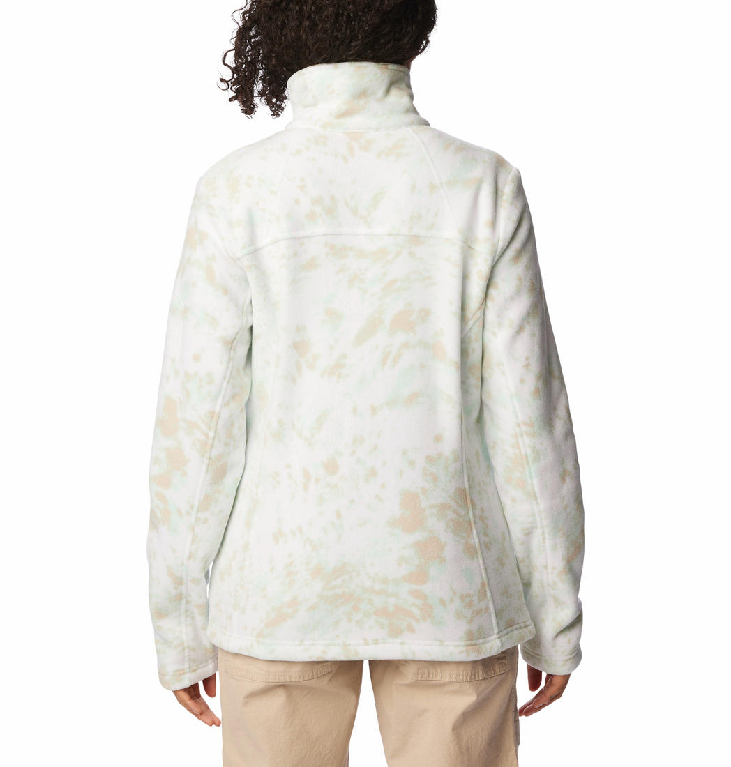 Columbia Women Multi Fast Trek Printed Fleece Jacket