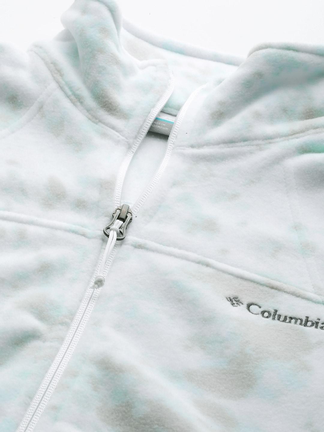 Columbia Women Multi Fast Trek Printed Fleece Jacket