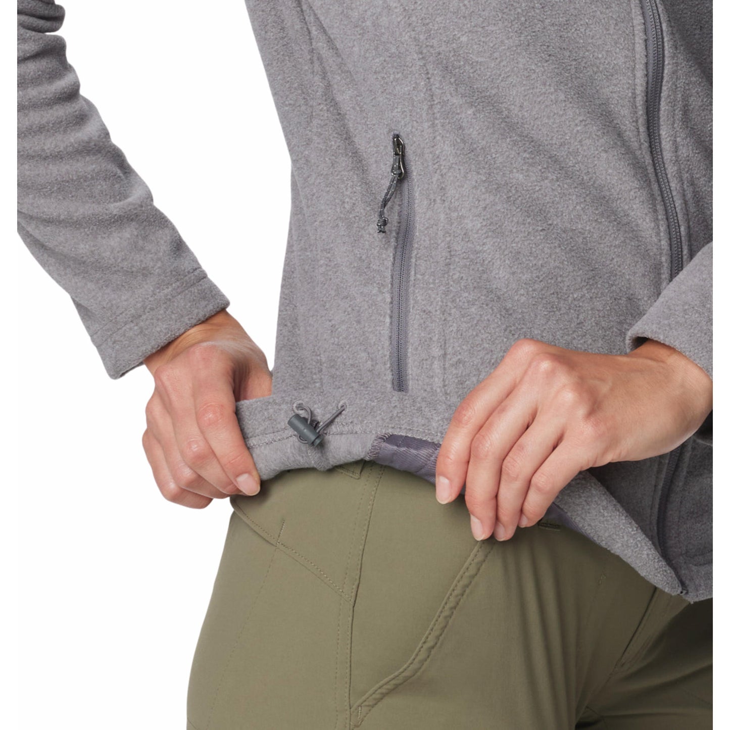 Columbia Women Grey Fast Trek II Jacket