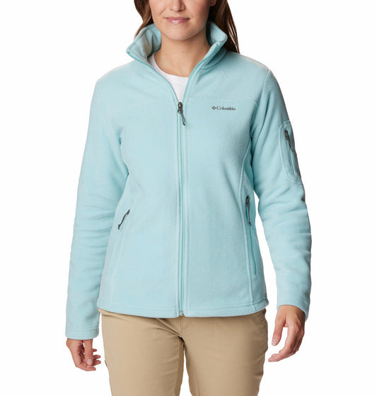 Columbia Women Blue Fast Trek II Fleece Jacket