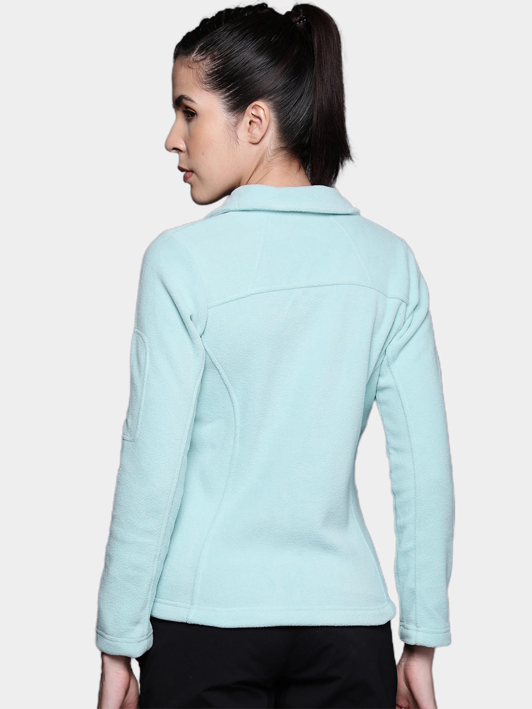 Columbia Women Blue Fast Trek II Fleece Jacket