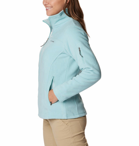 Columbia Women Blue Fast Trek II Fleece Jacket