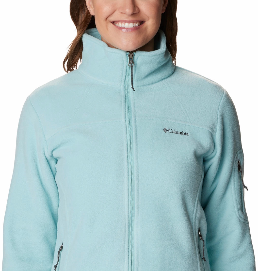 Columbia Women Blue Fast Trek II Fleece Jacket