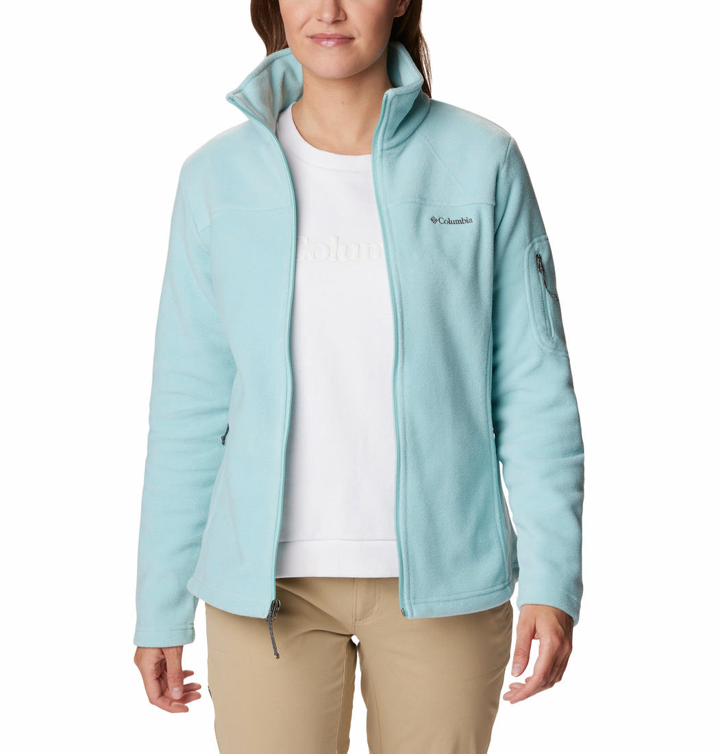 Columbia Women Blue Fast Trek II Fleece Jacket