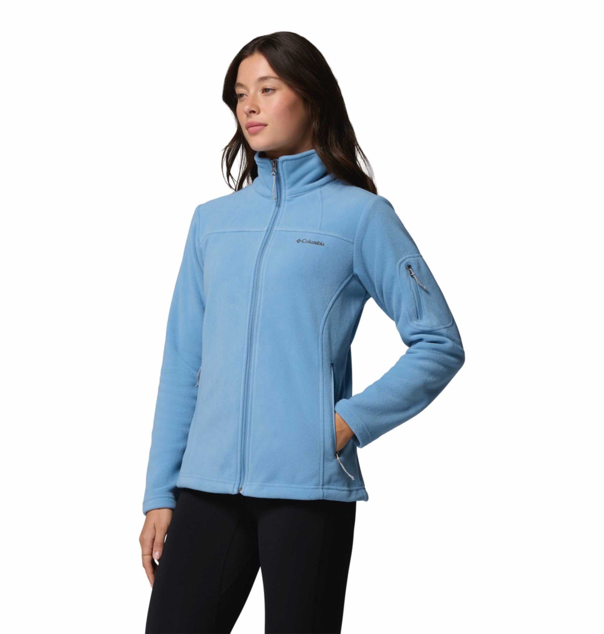 women blue fast trek ii fleece jacket