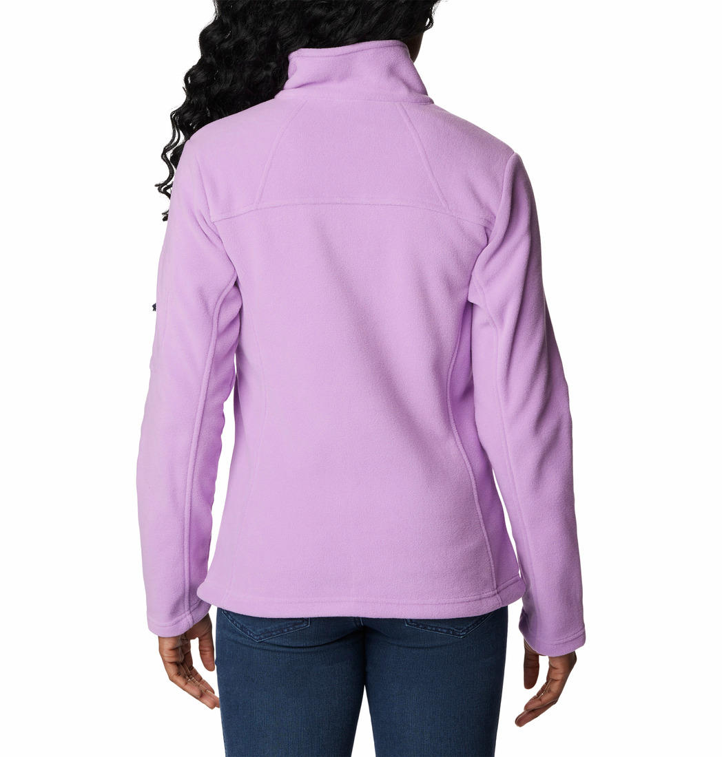 Columbia Women Purple Fast Trek II Fleece Jacket