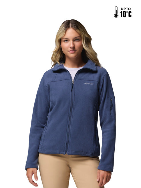 Columbia Women Navy Blue Fast Trek II Jacket