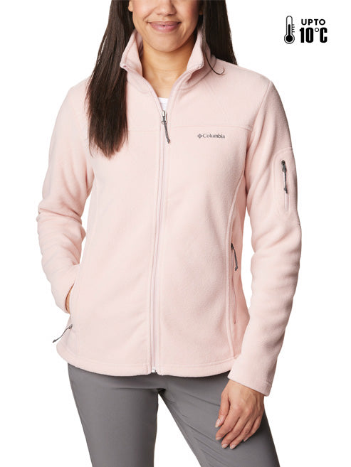 Columbia Women Pink Fast Trek II Jacket