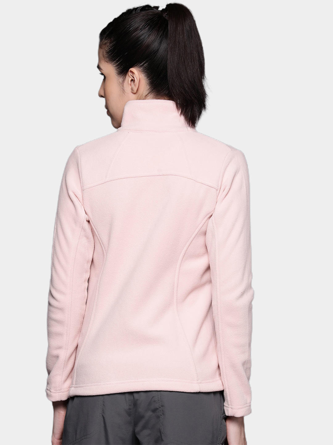 Columbia Women Pink Fast Trek II Fleece Jacket
