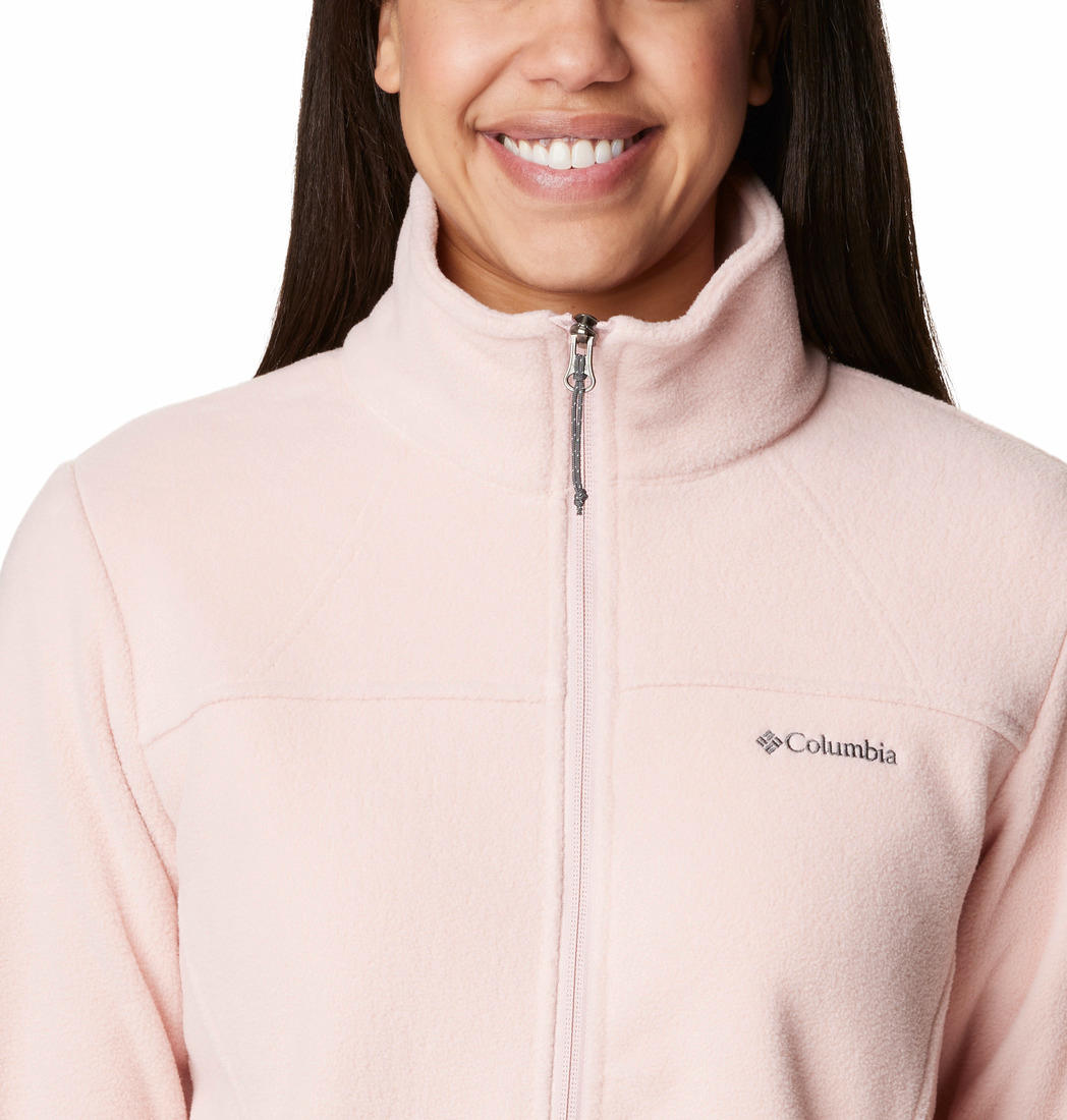 Columbia Women Pink Fast Trek II Fleece Jacket