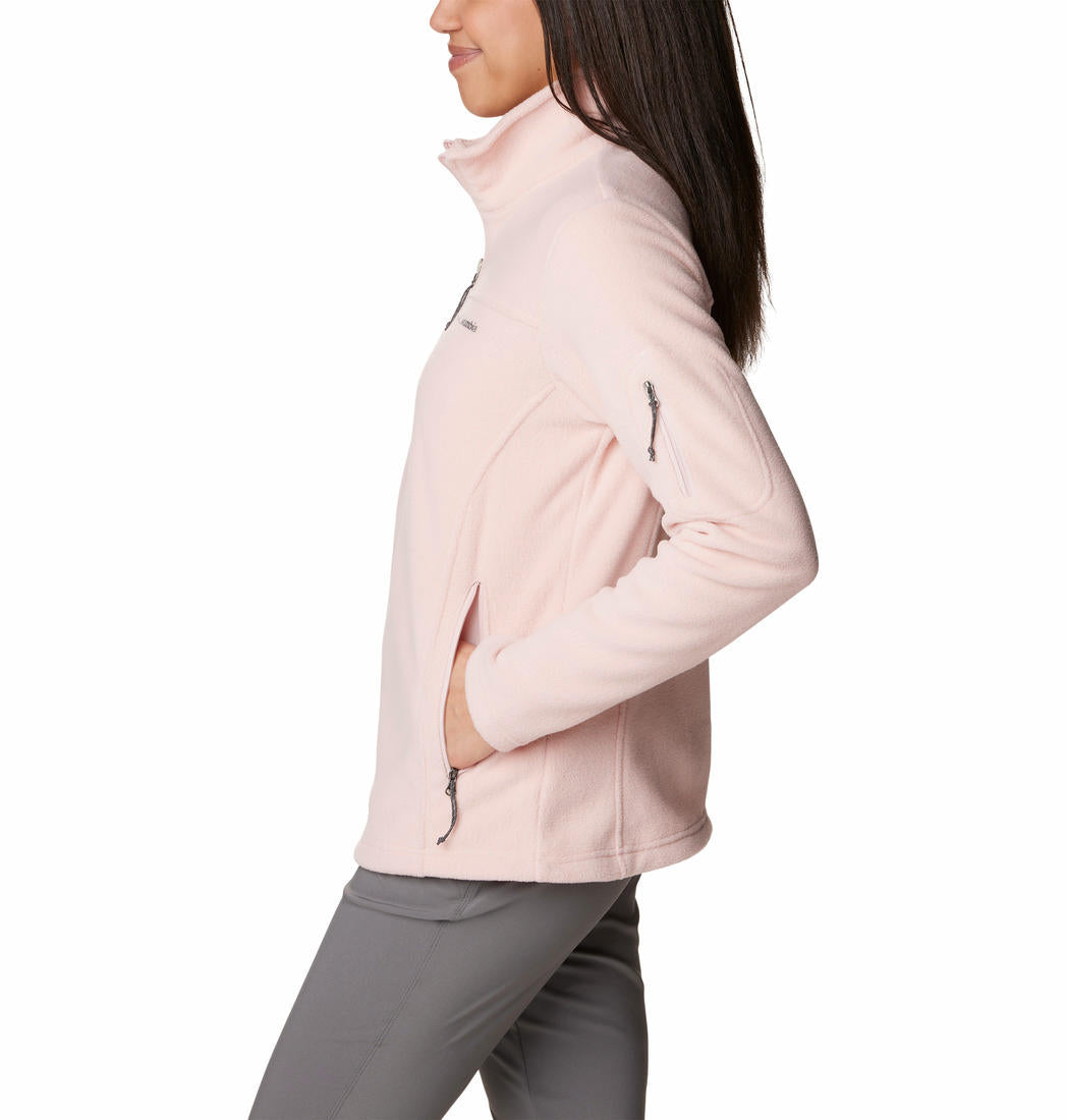 Columbia Women Pink Fast Trek II Fleece Jacket