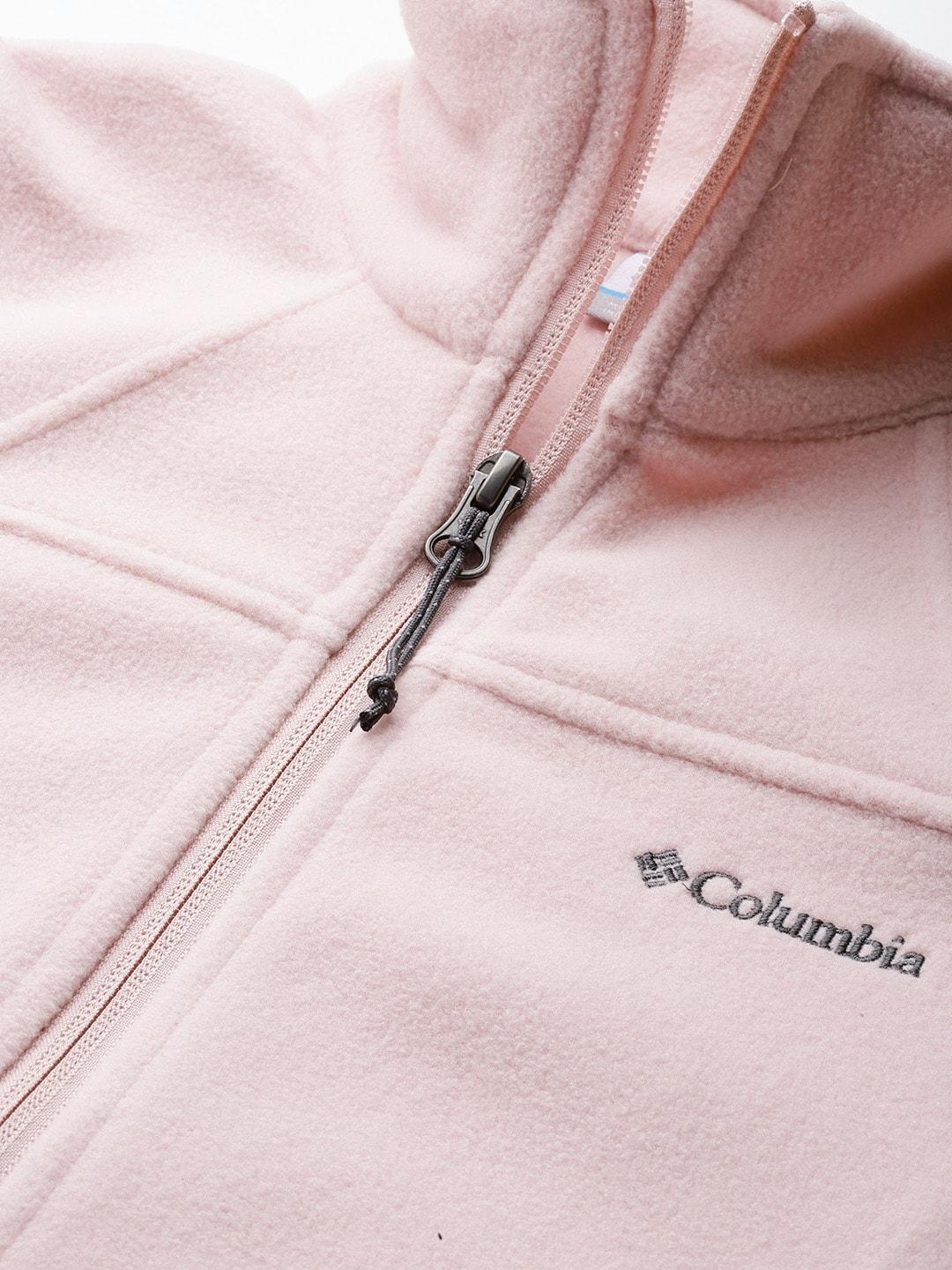 Columbia Women Pink Fast Trek II Fleece Jacket