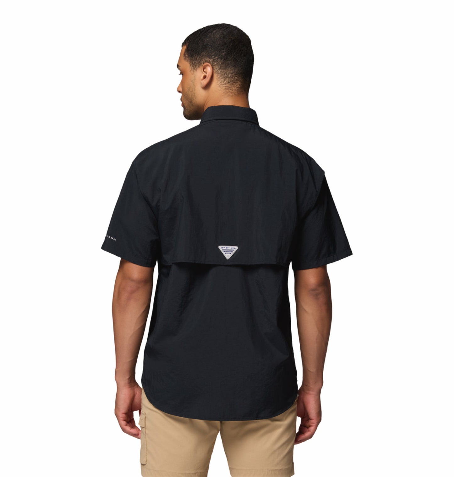 Columbia Men’s Omni-Shade Bahama II Short Sleeve Shirt - Black