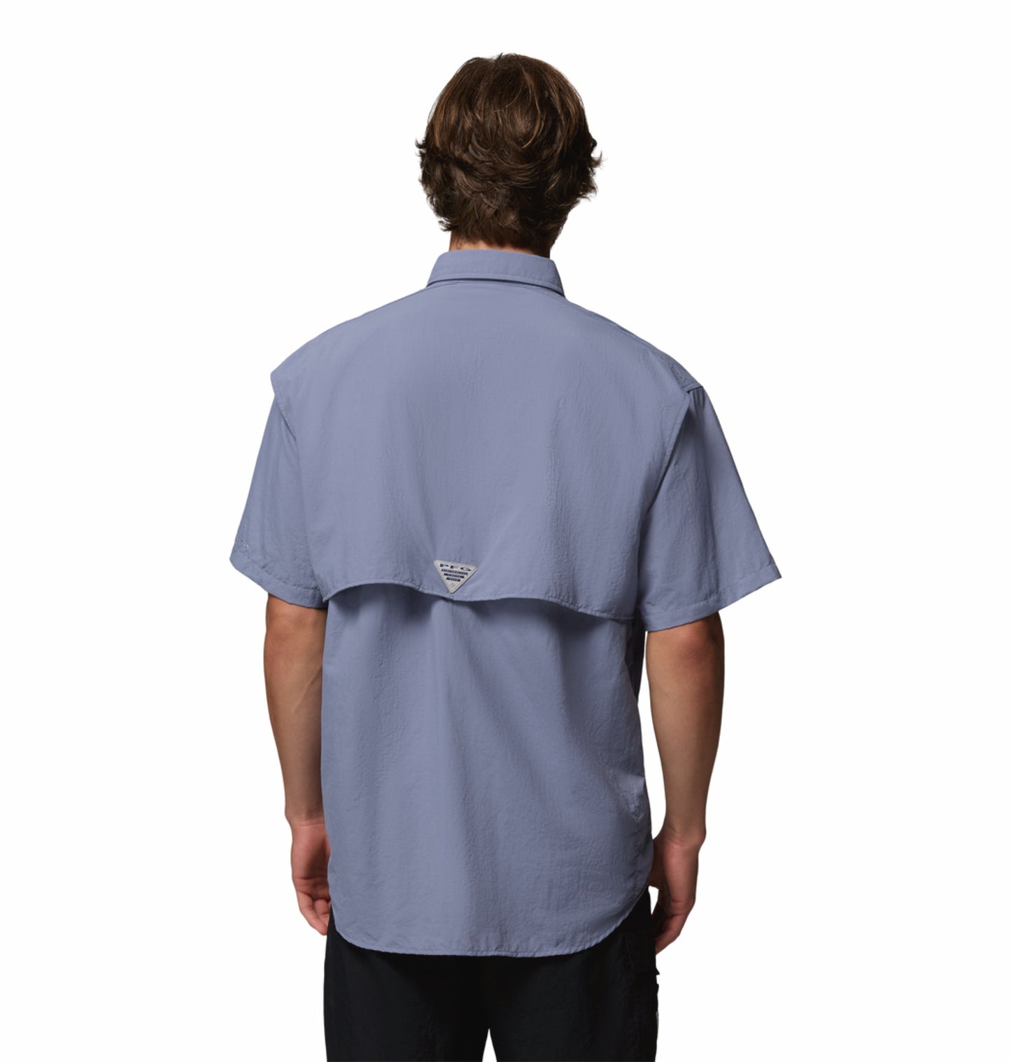 Columbia Men’s Blue Omni-Shade Bahama II Short Sleeve Shirt