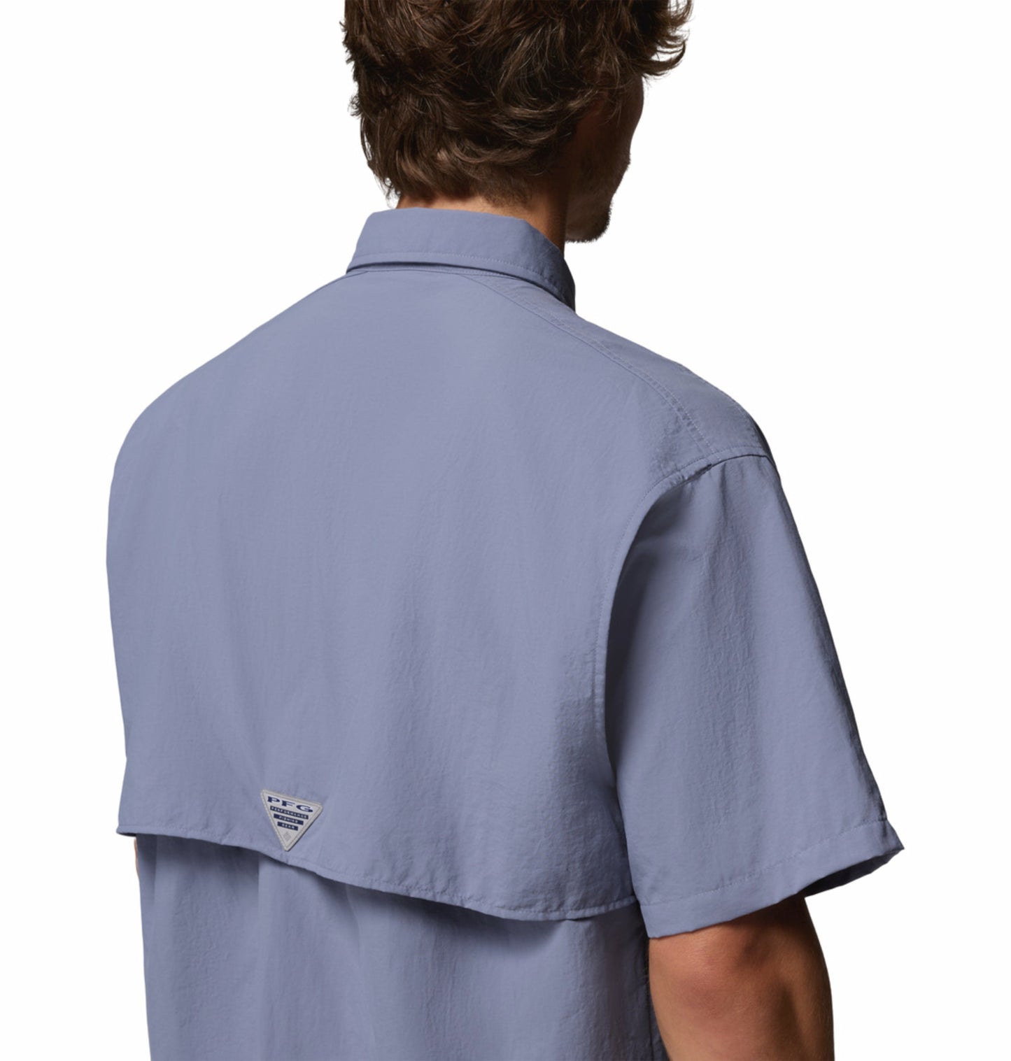 Columbia Men’s Blue Omni-Shade Bahama II Short Sleeve Shirt