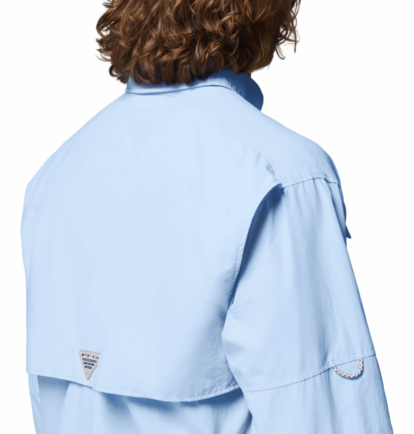Columbia Men’s Blue Omni-Shade Bahama II Long Sleeve Shirt
