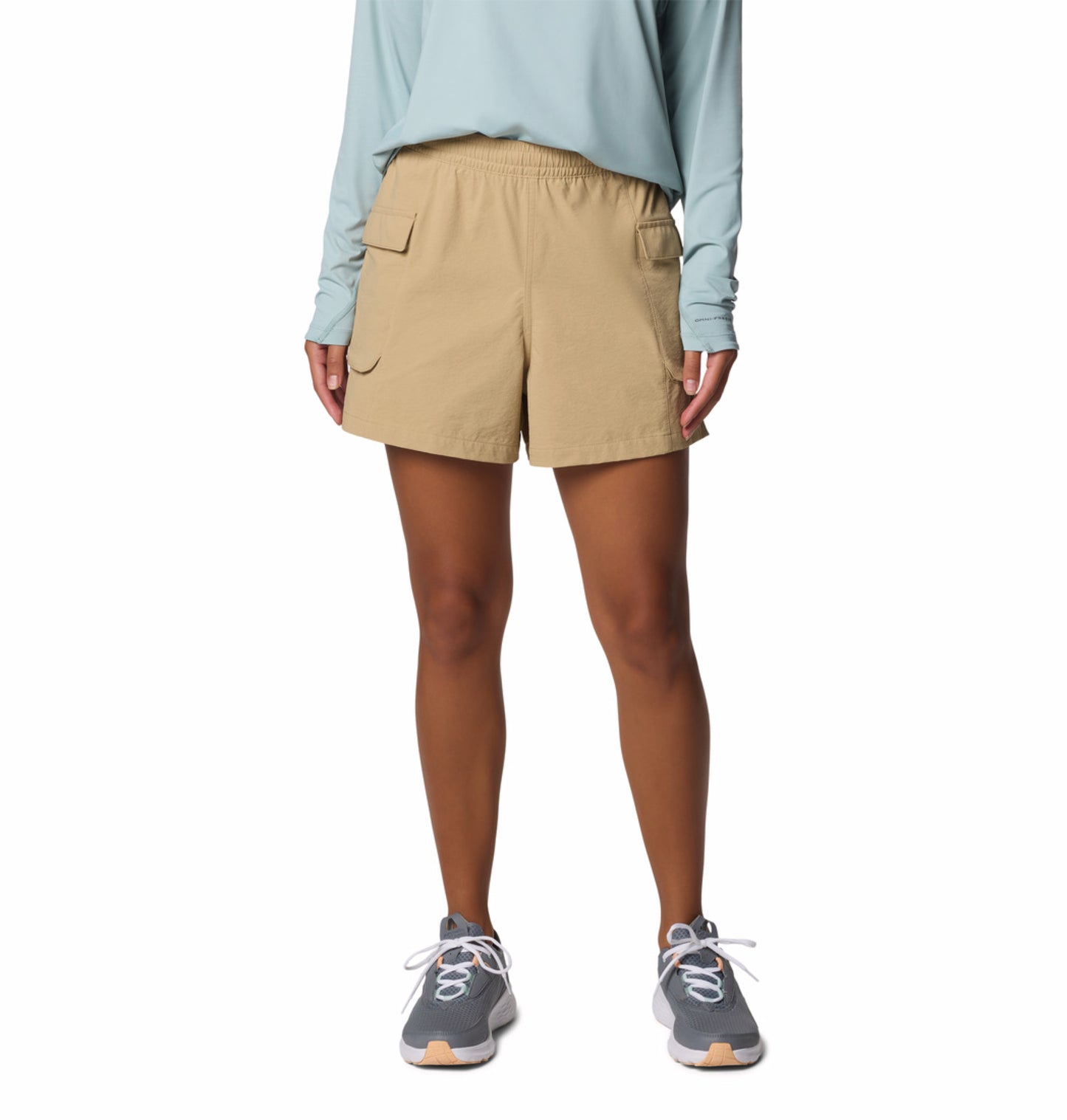 Columbia Women's Brown Omni-Shade Wild Cast Outdoor Shorts