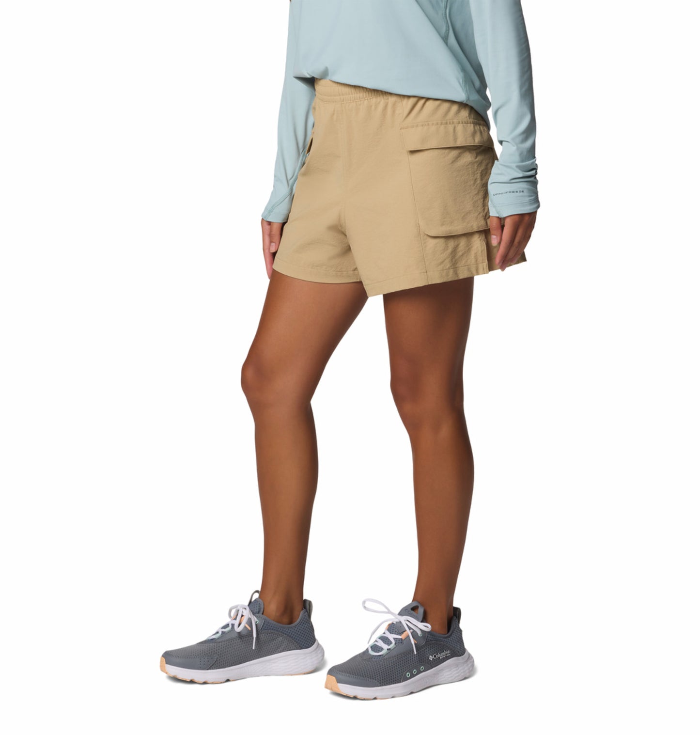 Columbia Women's Brown Omni-Shade Wild Cast Outdoor Shorts