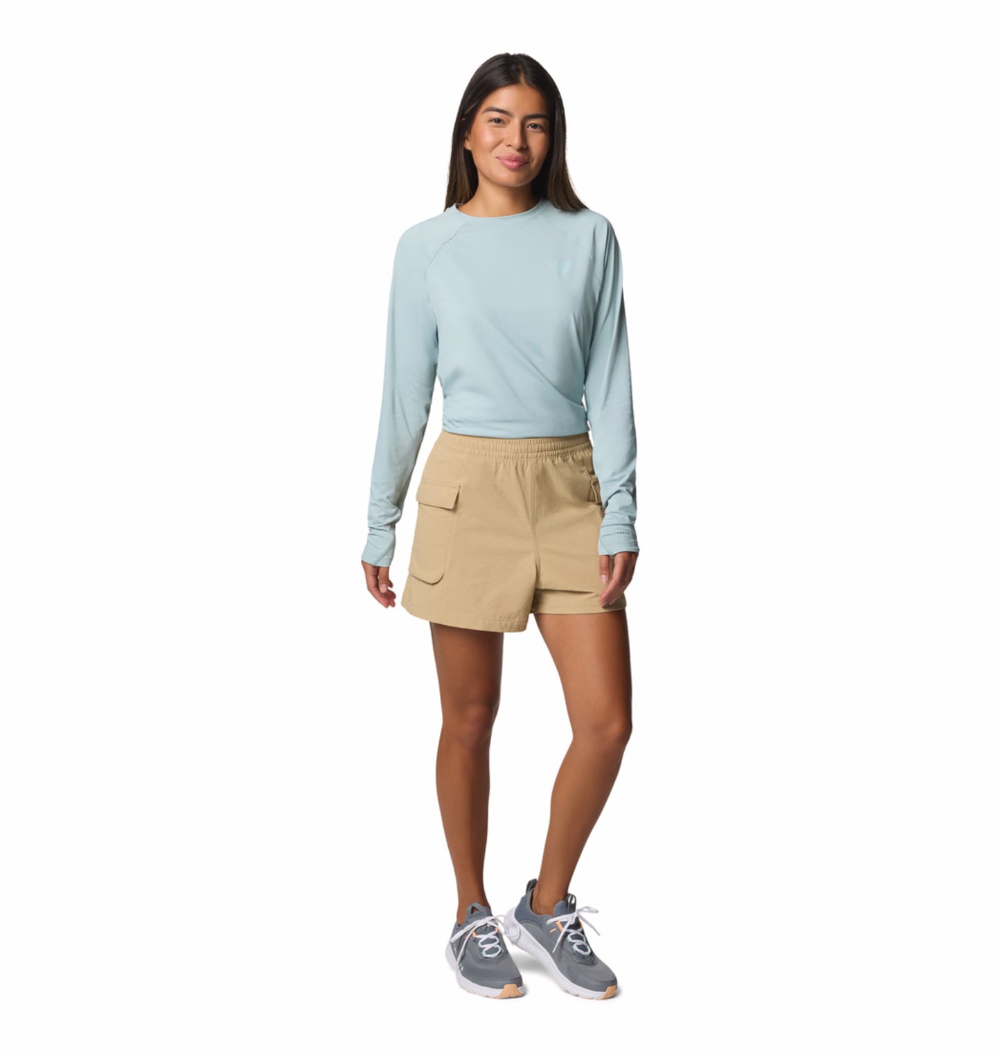 Columbia Women's Brown Omni-Shade Wild Cast Outdoor Shorts